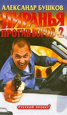 Александр Бушков Пиранья против воров — 2 обложка книги