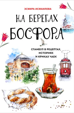 Эсмира Исмаилова На берегах Босфора [Стамбул в рецептах, историях и криках чаек] [litres] обложка книги