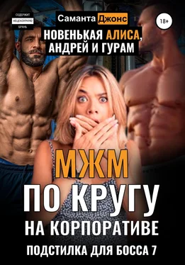 Саманта Джонс МЖМ по кругу на Корпоративе. Новенькая Алиса, Андрей и Гурам. Подстилка для Босса 7 обложка книги
