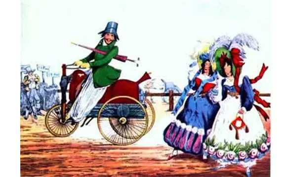 Рис 16 Первый автомобиль 3 3 Рисунок из книги Енё Р Сабо Революция машин - фото 6